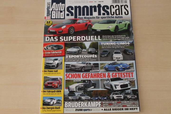 Auto Bild Sportscars 01/2011